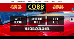 Desktop Screenshot of cobbautomotive.net